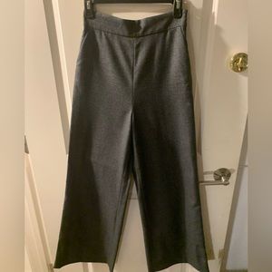 Rachel Zoe Wide Leg Highwaisted Grey Trouser size 0